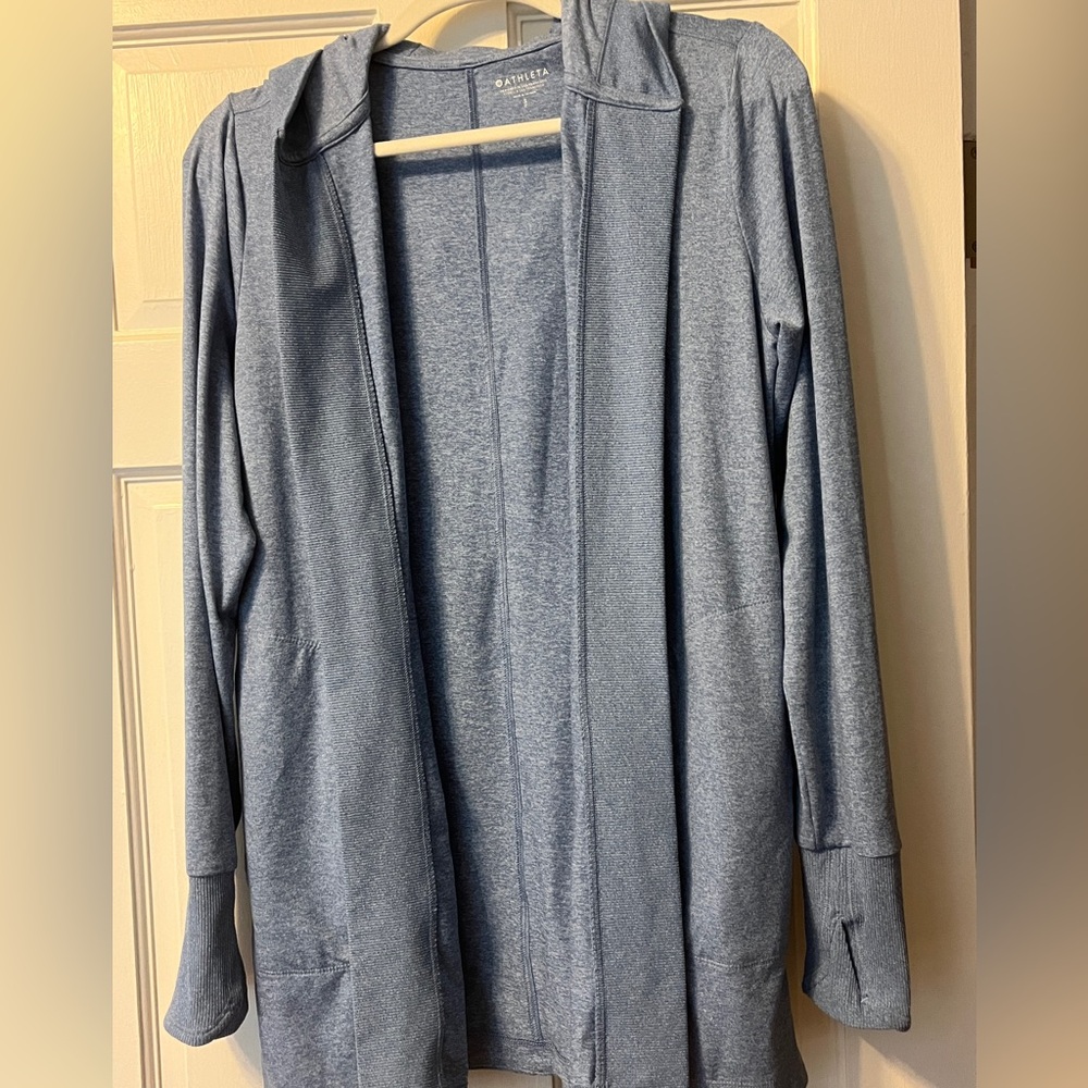 Athleta long hooded wrap